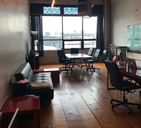 Creative Open Office Space with City Views